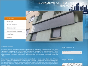 Zabudowa balkonów - www.szklanorama.pl